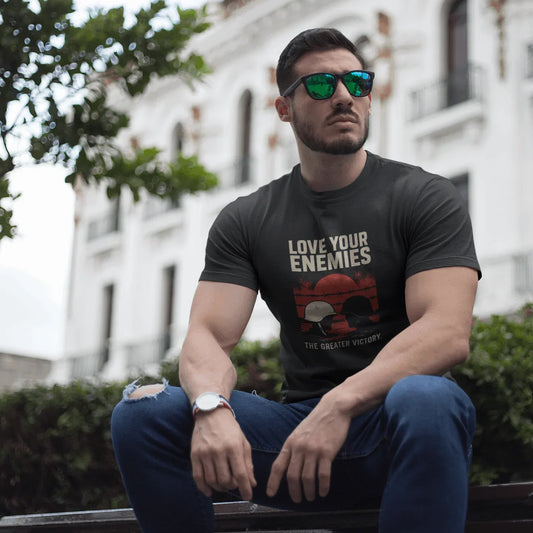 Love Your Enemies Matthew 5:44 Christian Command Tee - Ctrl Alt Believe