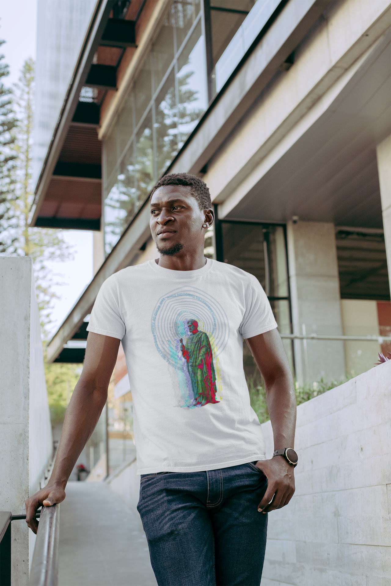 The Rock Reforged - Glitch Statue of St. Peter