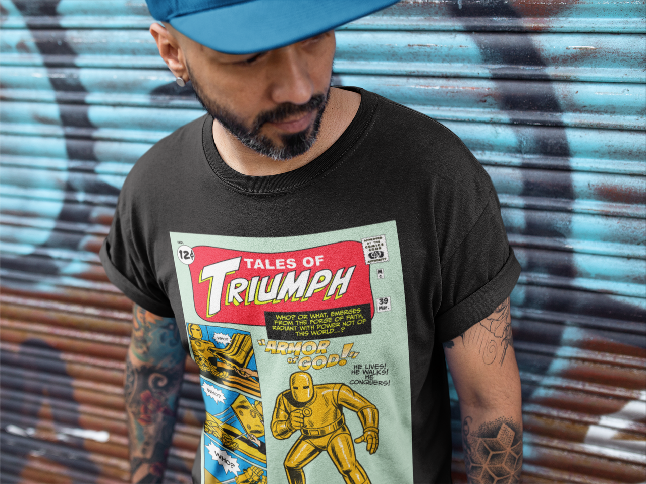 Tales of Triumph #39 - Armor of God Christian Tee