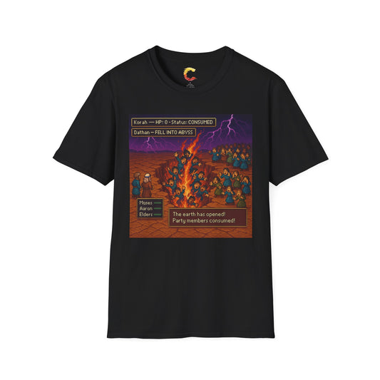 The Earth Has Opened! Retro RPG Tee – Numbers 16 Edition