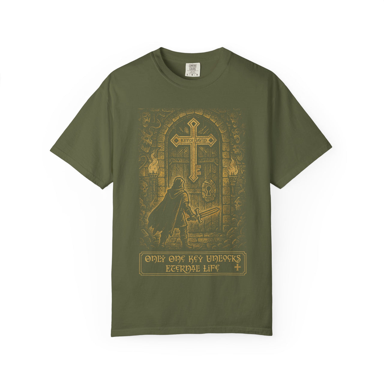 Key of David Eternal Unlock Christian Graphic Tee