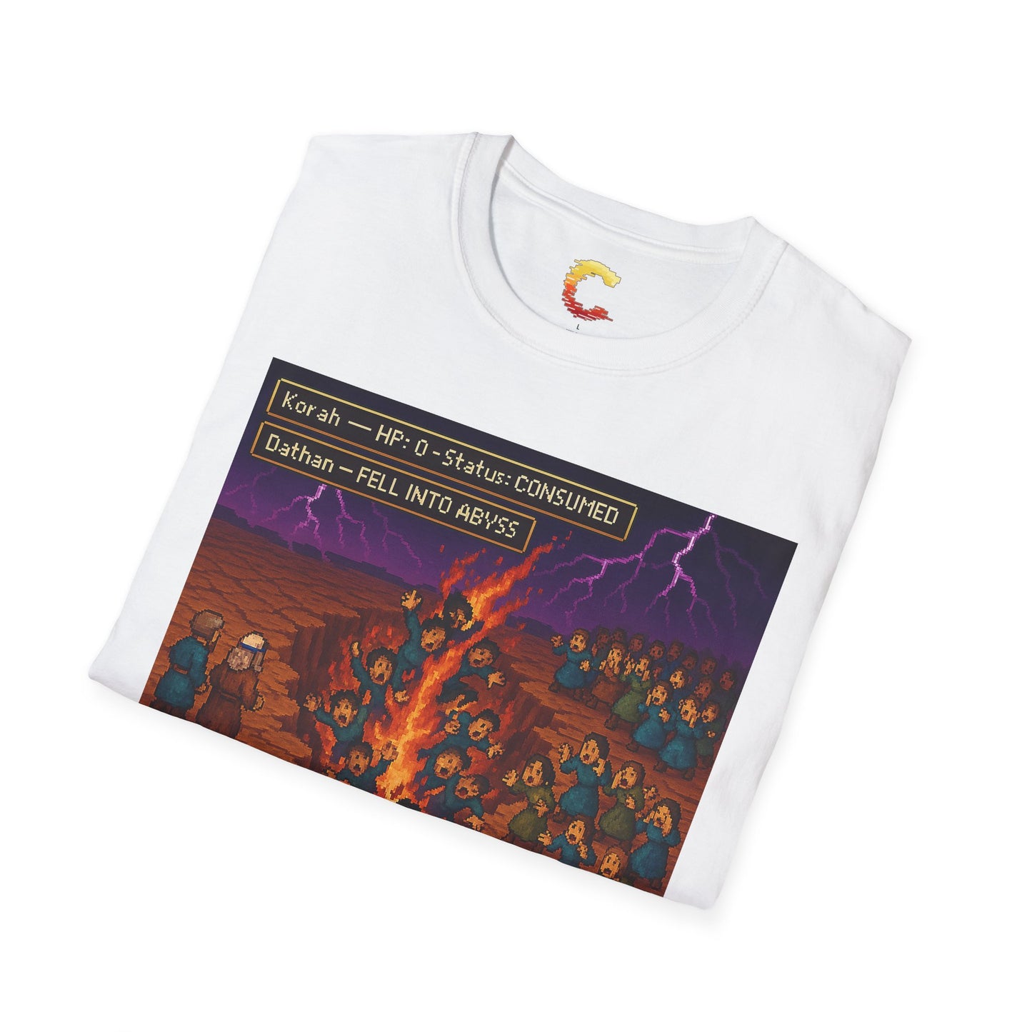 The Earth Has Opened! Retro RPG Tee – Numbers 16 Edition
