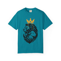 Lion and Lamb Tribal Crown Christian Faith Tee