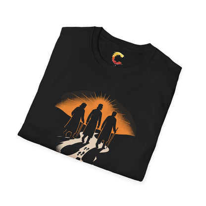 Walked With Us – Road to Emmaus T-Shirt (Luke 24:15)