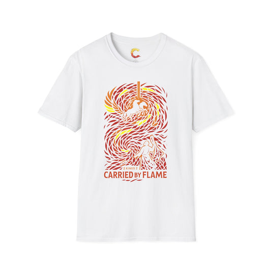 Carried by Flame – Elijah’s Fiery Chariot T-Shirt (2 Kings 2)