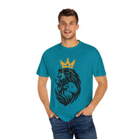 Lion and Lamb Tribal Crown Christian Faith Tee