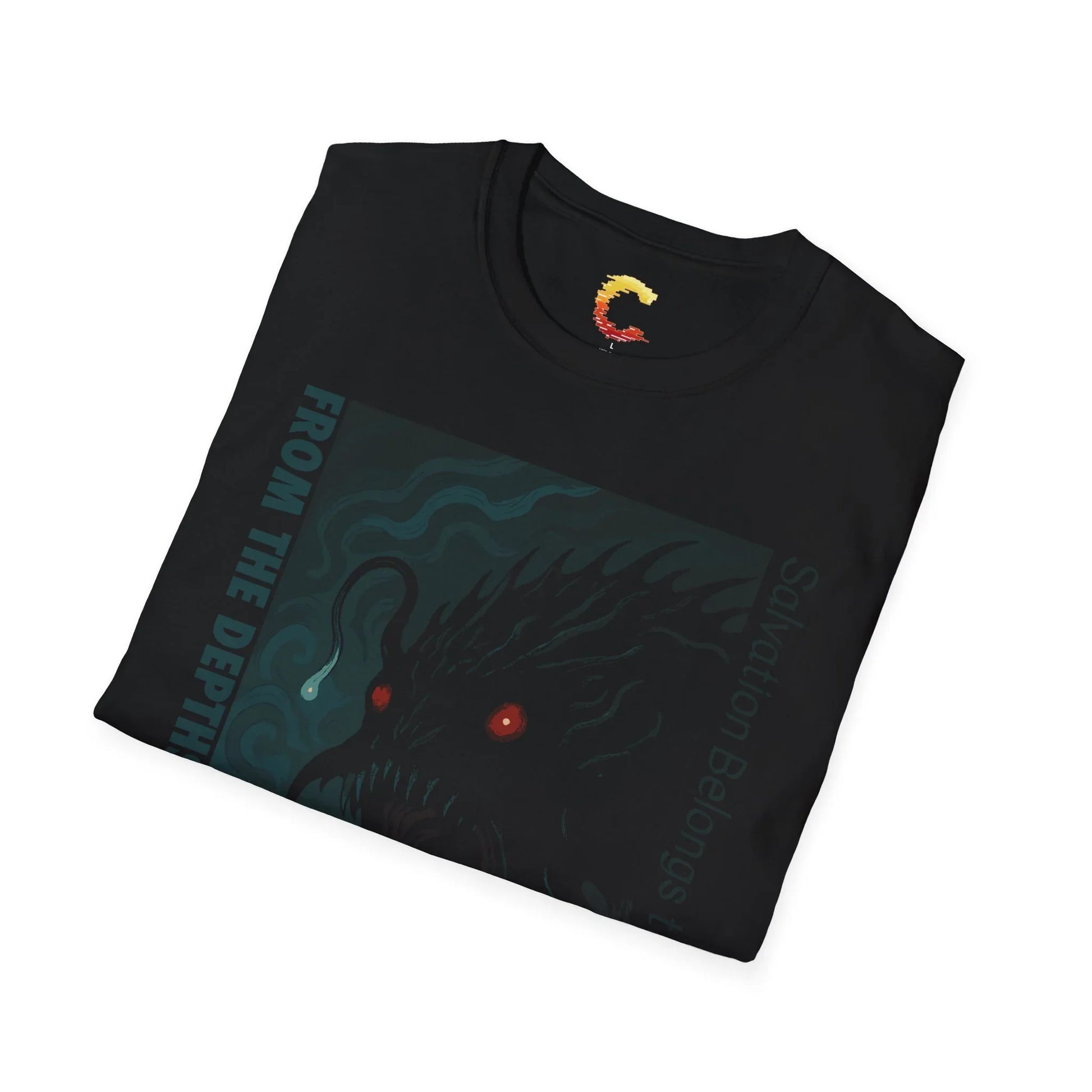 From the Depths Jonah & the Leviathan Christian Tee - Ctrl Alt Believe