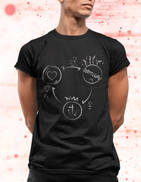 Three Circles Evangelism Christian Faith Graphic Tee
