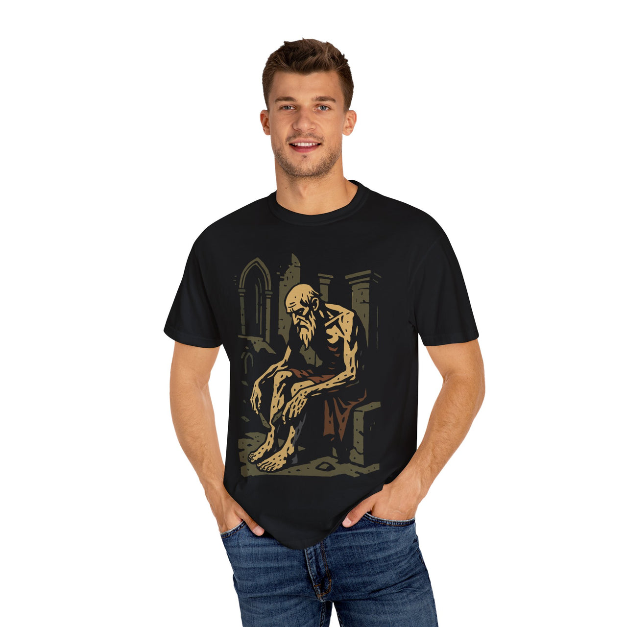 ASH AND FAITH - The Trial of Job Gothic-Inspired T-shirt