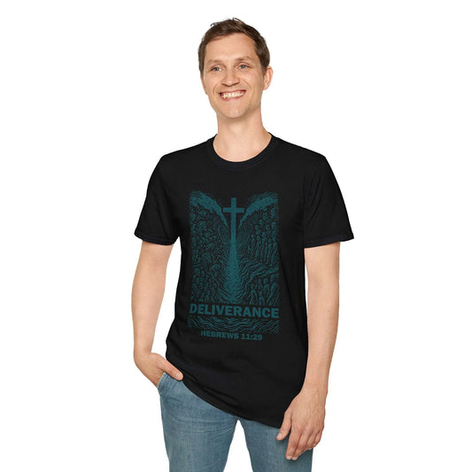 Deliverance Hebrews 11:29 Hidden Figures Christian Tee - Ctrl Alt Believe