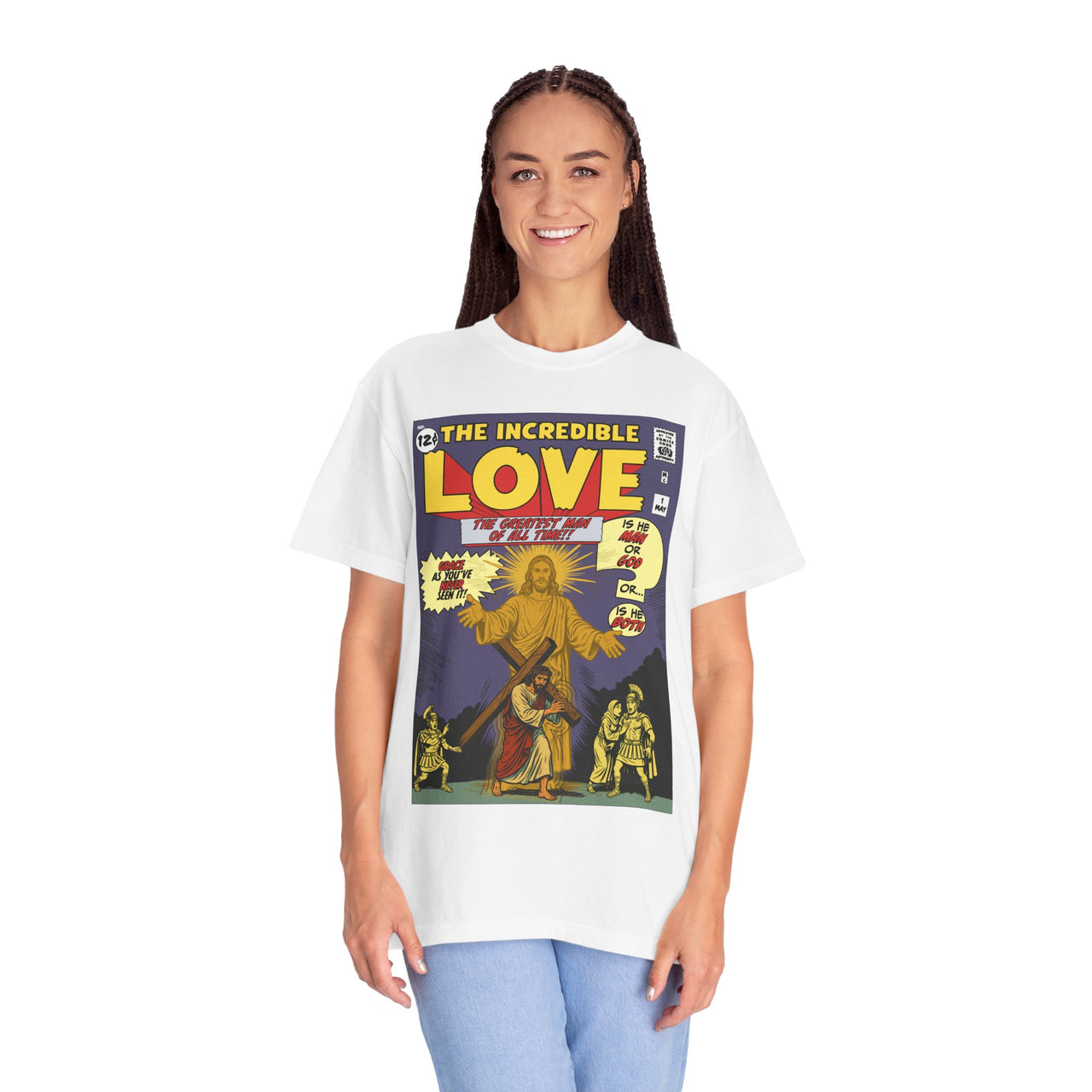 The Incredible Love - Silver Age Comic Christian Tee