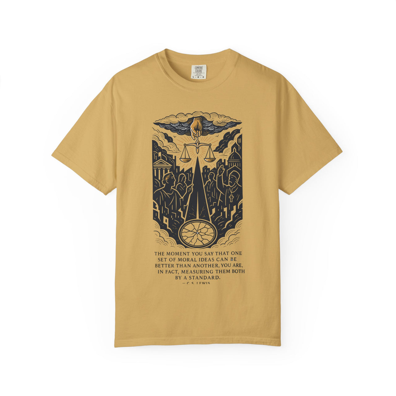 Law Above C.S. Lewis Collection Christian Tee