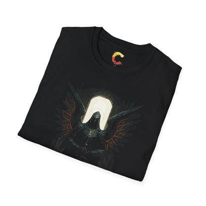 Keeper of the Way Angel at the Gate Christian Tee - Ctrl Alt Believe