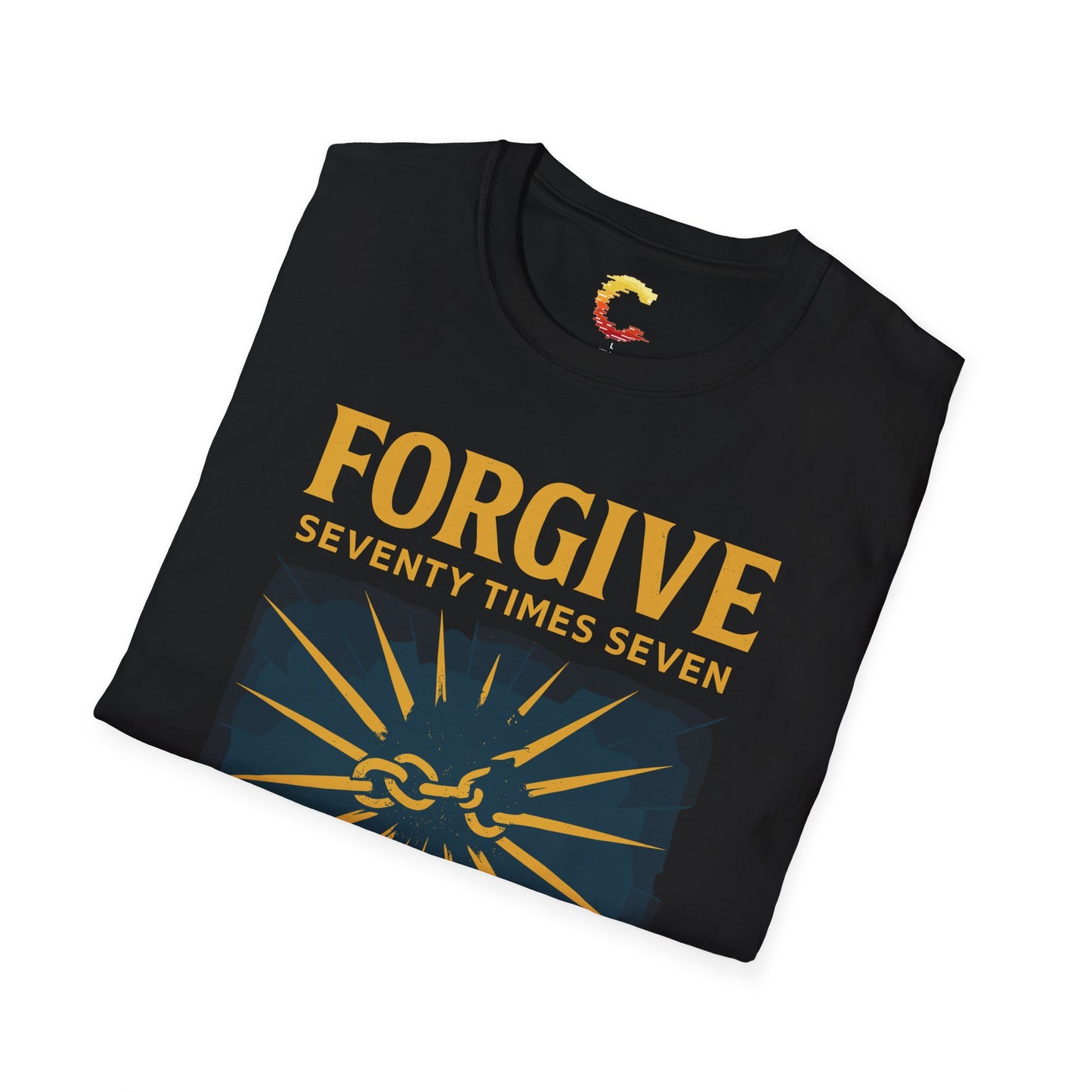 Forgive 70x7 Christian T-Shirt | Matthew 18:22 | Command Series Tee