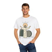 Minimalist Resurrection He Is Risen Christian Tee