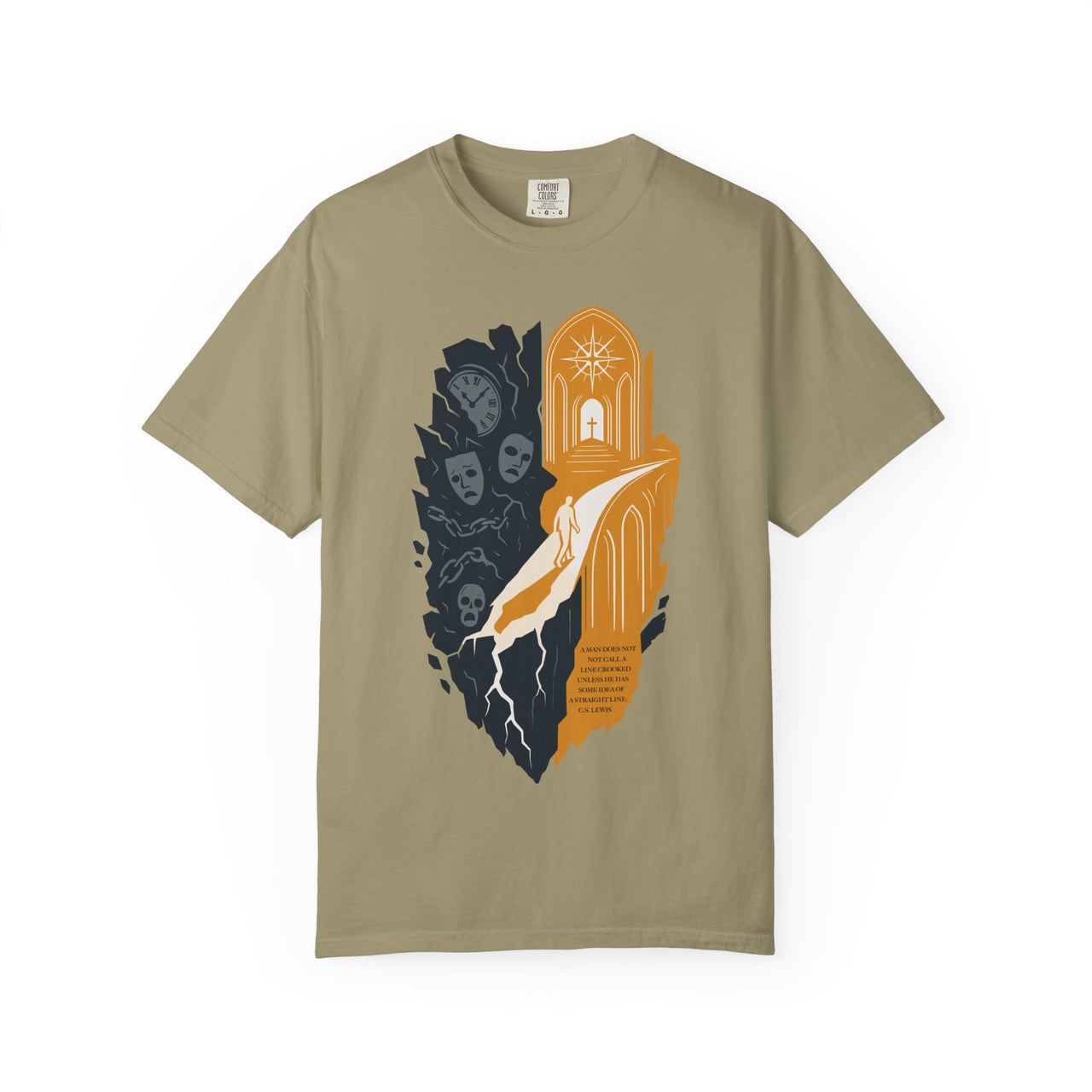 Great Divide Christian Faith Graphic T-Shirt