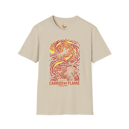 Carried by Flame – Elijah’s Fiery Chariot T-Shirt (2 Kings 2)