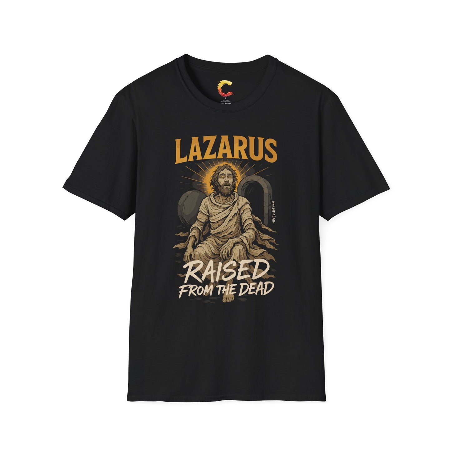 Lazarus – Raised from the Dead Graphic Tee | John 11:43–44