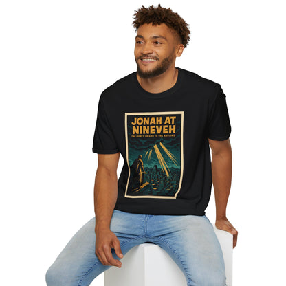 Jonah at Nineveh – Graphic Novel Mercy Tee