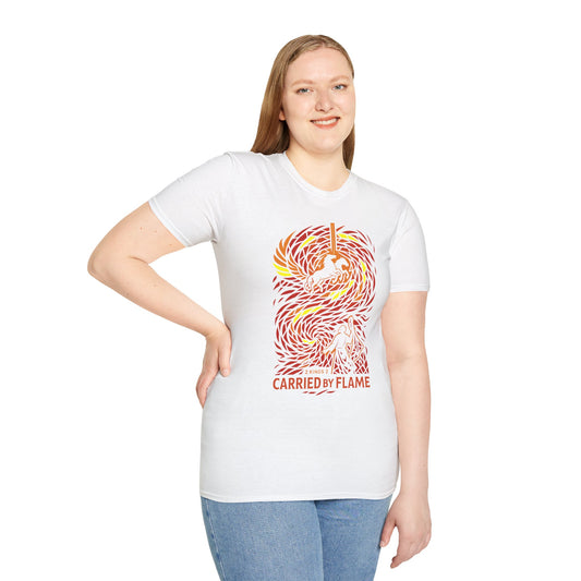 Carried by Flame – Elijah’s Fiery Chariot T-Shirt (2 Kings 2)