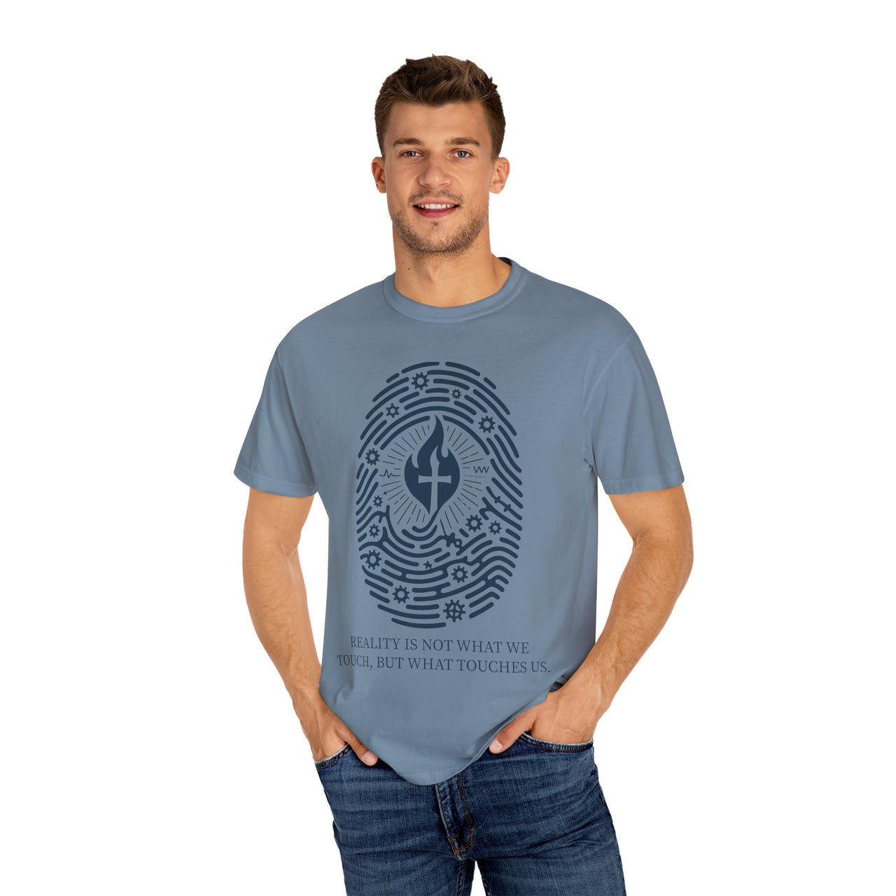 More Real Than Flesh Christian Faith Graphic T-Shirt