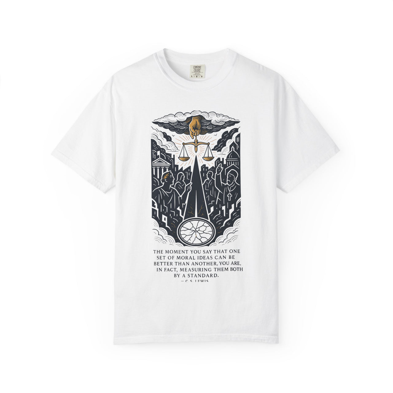 Law Above C.S. Lewis Collection Christian Tee