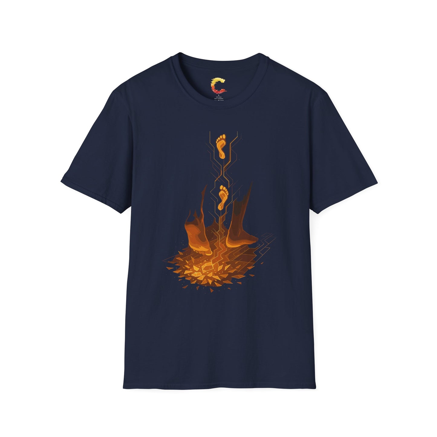 Healing the Paralytic - Rise and Walk Christian T-Shirt