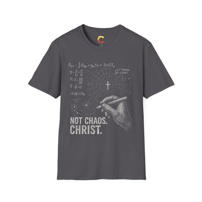 "Not Chaos. Christ." – Physics x Faith Tee