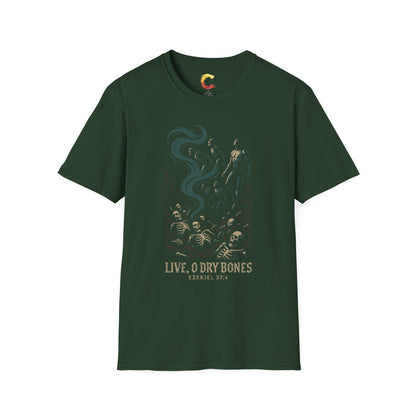 Live, O Dry Bones - Ezekiel 37:4 Graphic Tee