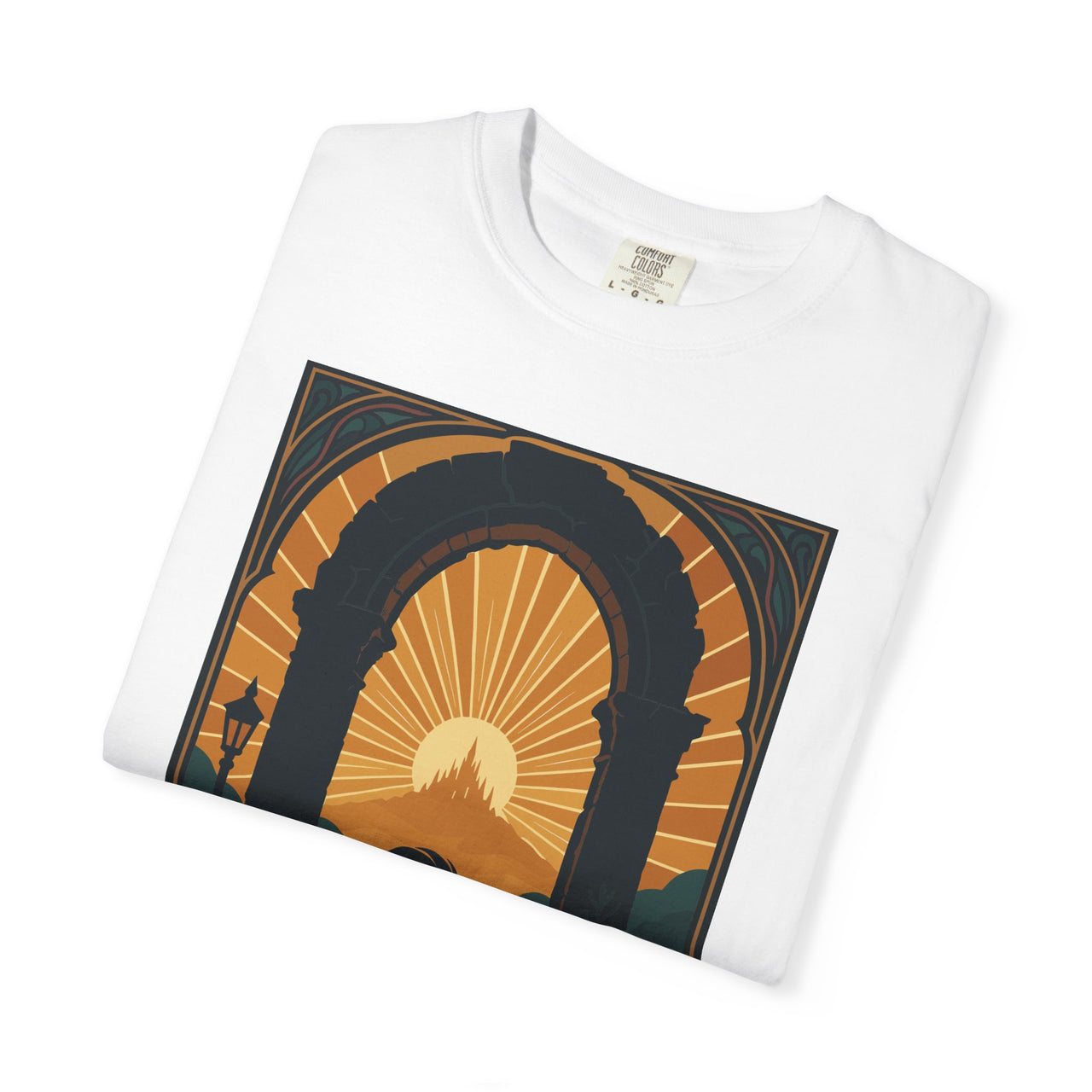 Shadowlands to Sunrise Christian Faith Graphic Tee