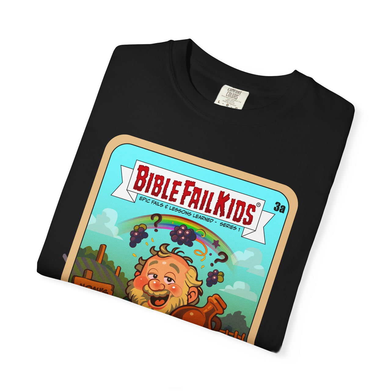 Tipsy Noah - Bible Fail Kids Tee | Funny Retro Christian Shirt