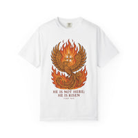 Phoenix Risen Jesus Christian Easter Inspirational Faith Graphic Tee Shirt