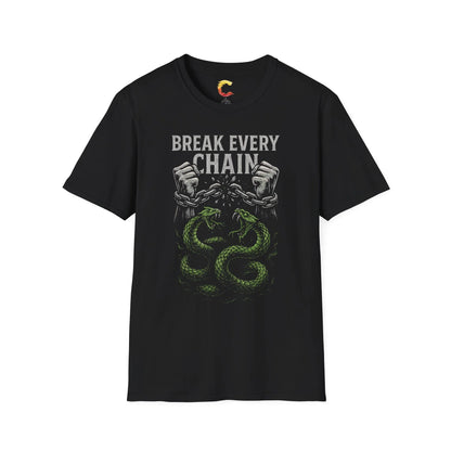 Break Every Chain Graphic Christian T-Shirt – Bold Faith Streetwear - Ctrl Alt Believe