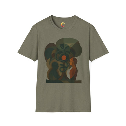 The Fall – Genesis 3 Abstract Tee | Christian Graphic Tee
