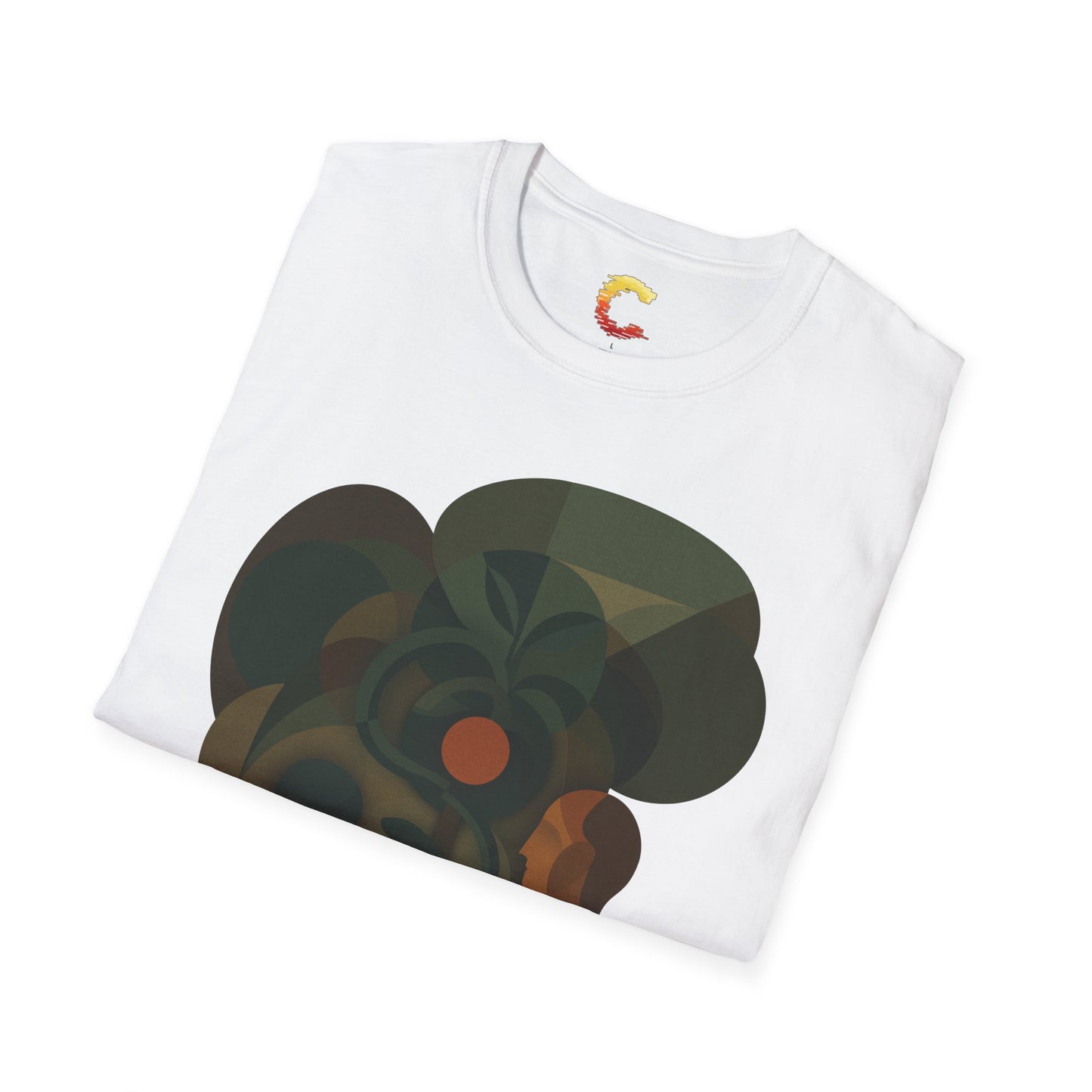 The Fall – Genesis 3 Abstract Tee | Christian Graphic Tee