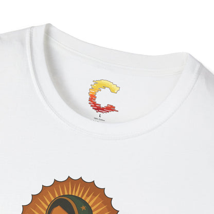 Virgin of Guadalupe Immigrant T-Shirt – Our Lady of the Journey