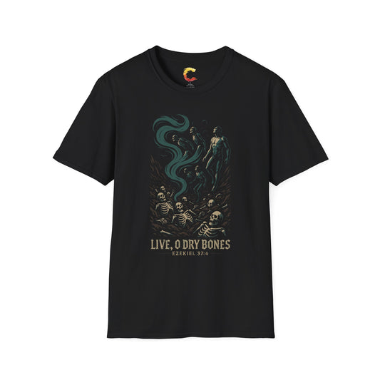 Live, O Dry Bones - Ezekiel 37:4 Graphic Tee