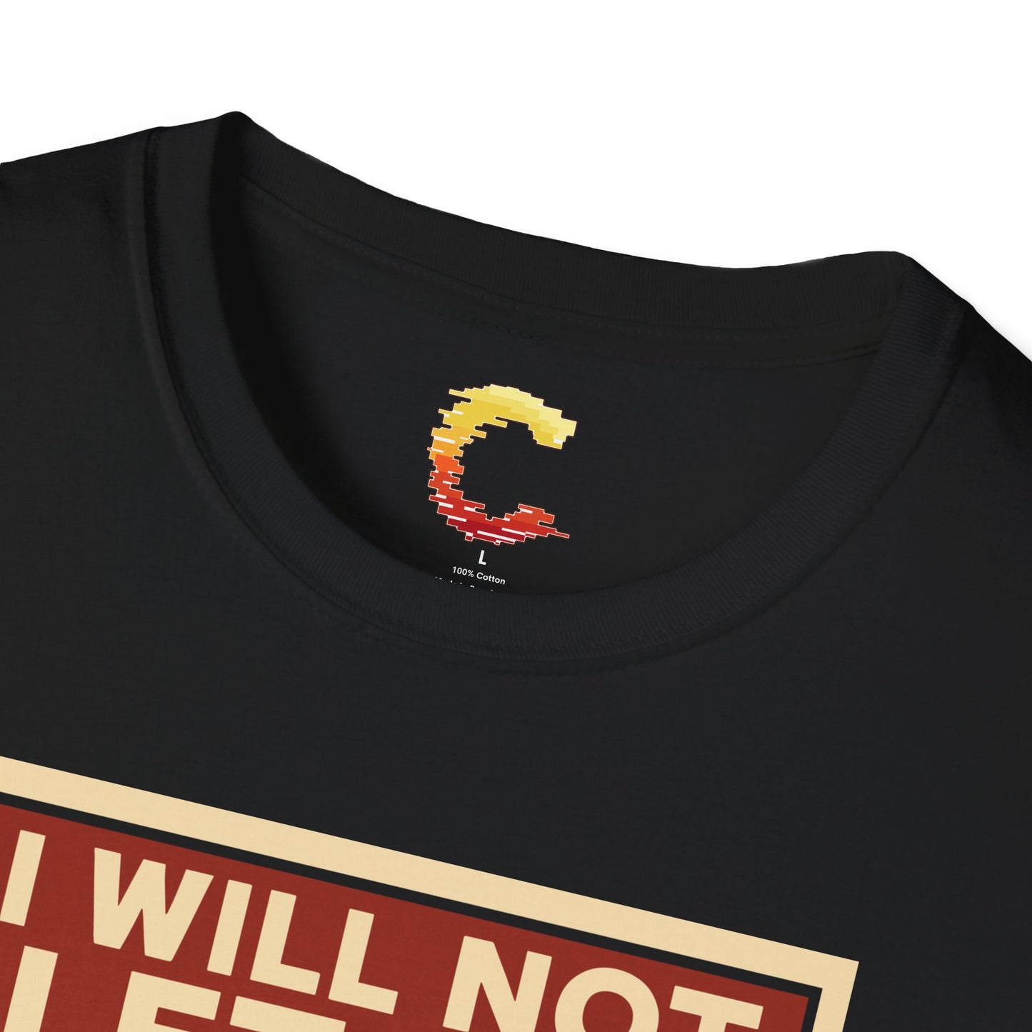 "I Will Not Let Go" Vintage Fight Poster T-Shirt – Jacob vs. The Angel (Genesis 32:26)