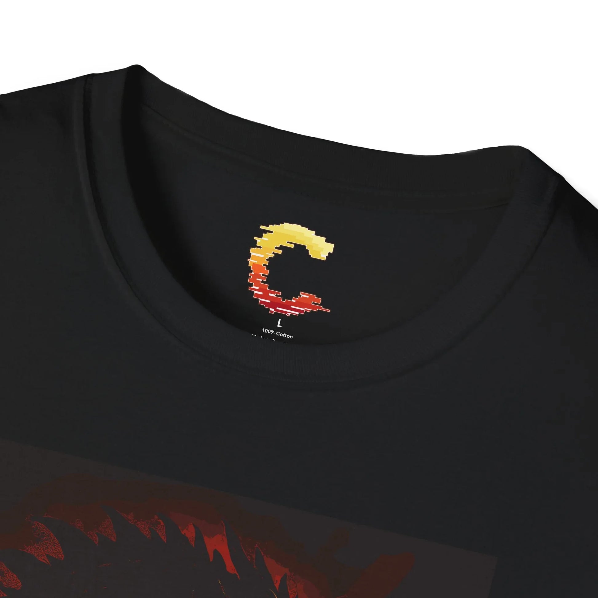 Lamb vs Dragon Kaiju Christian Graphic T-Shirt - Ctrl Alt Believe