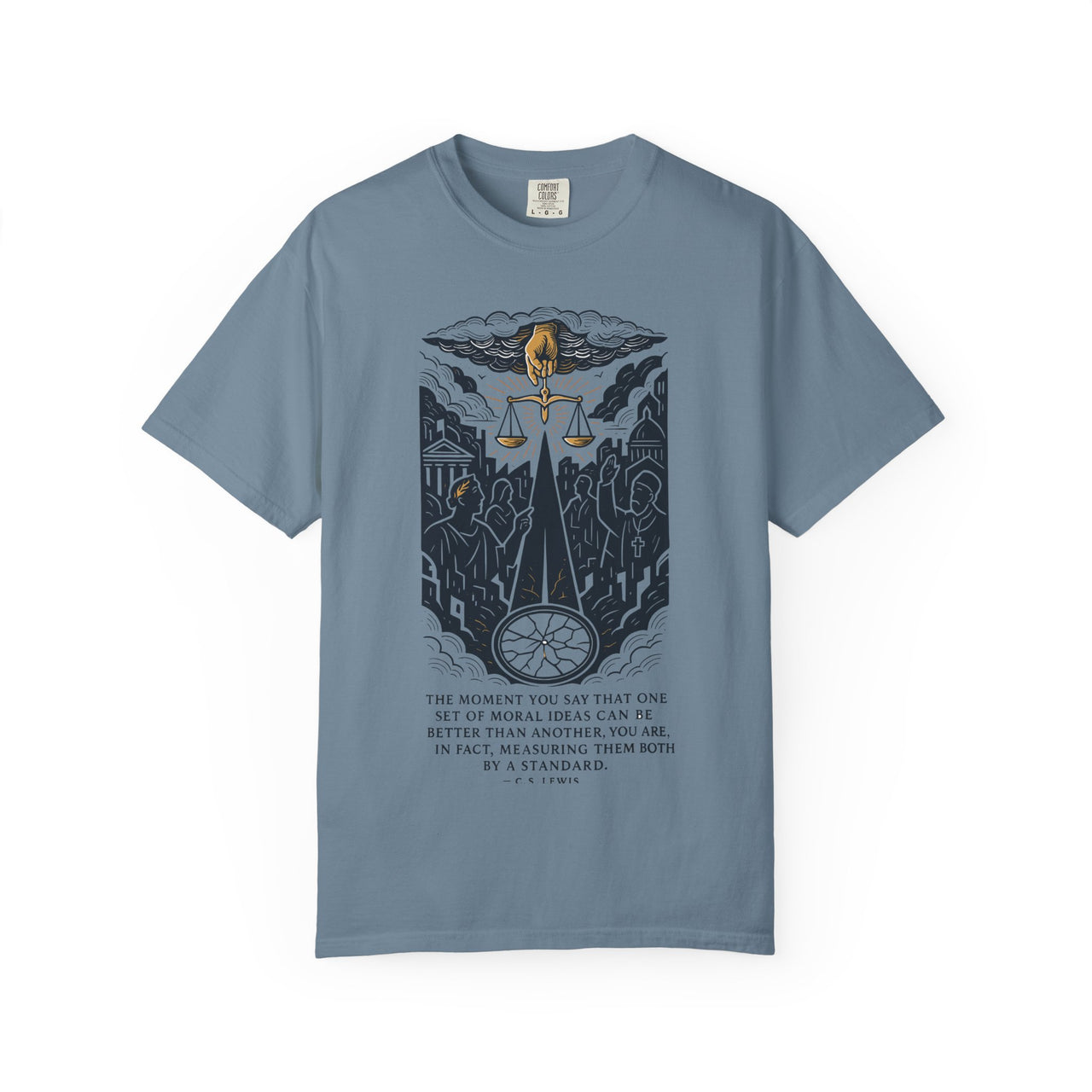 Law Above C.S. Lewis Collection Christian Tee