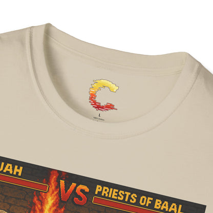 Elijah vs. Baal Fighters – Retro Showdown Tee