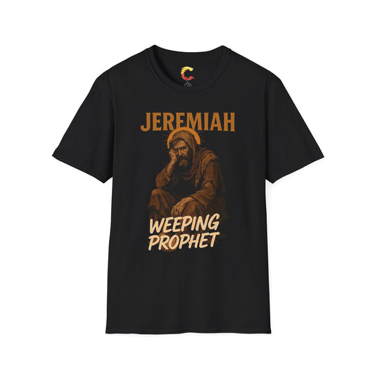 Jeremiah Weeping Prophet T-Shirt, Unisex Graphic Tee, Biblical Inspired Apparel, Casual Wear, Unique Gift Idea