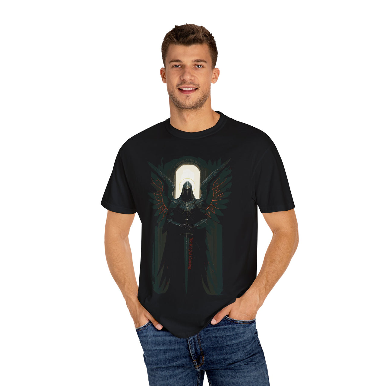 Keeper of the Way Angel at the Gate Christian Tee
