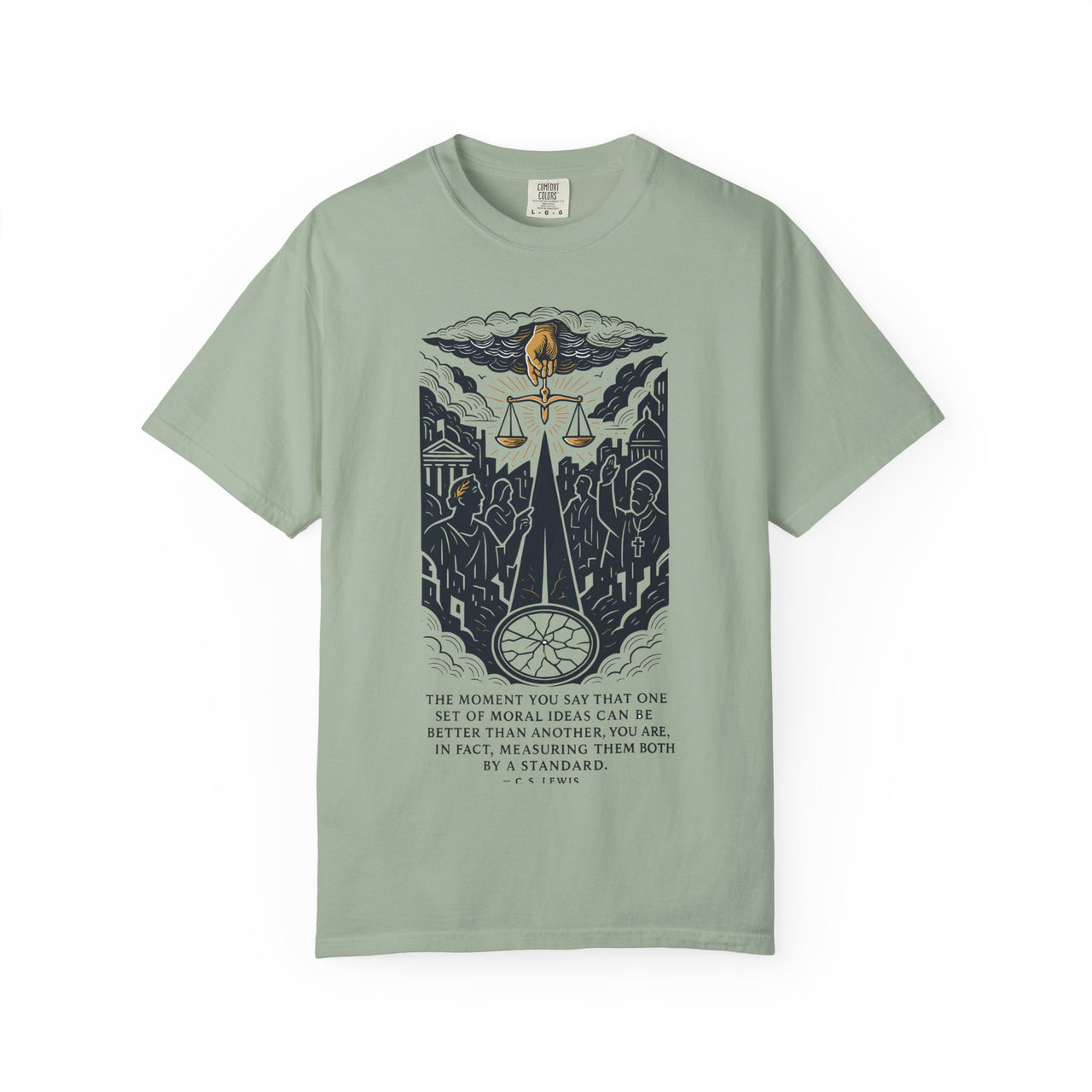 Law Above C.S. Lewis Collection Christian Tee