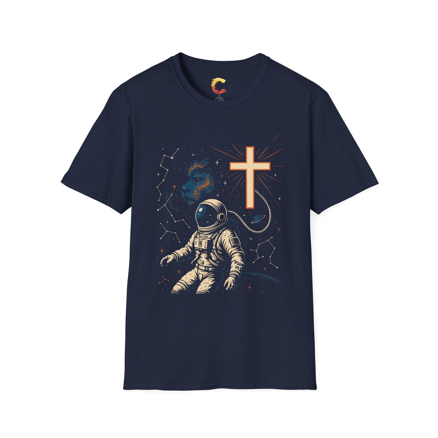 The Heavens Declare – Psalm 19:1 Astronaut Tee