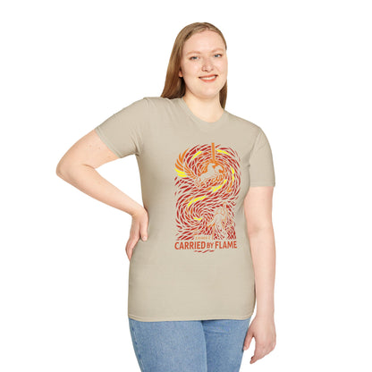 Carried by Flame – Elijah’s Fiery Chariot T-Shirt (2 Kings 2)