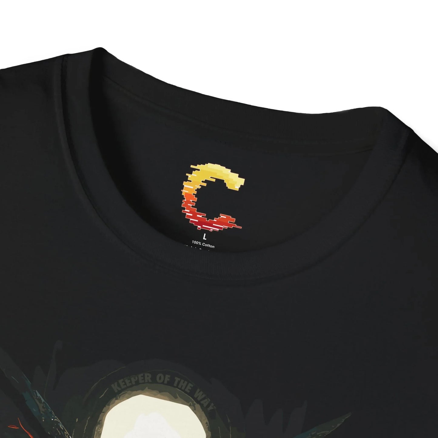 Keeper of the Way Angel at the Gate Christian Tee - Ctrl Alt Believe