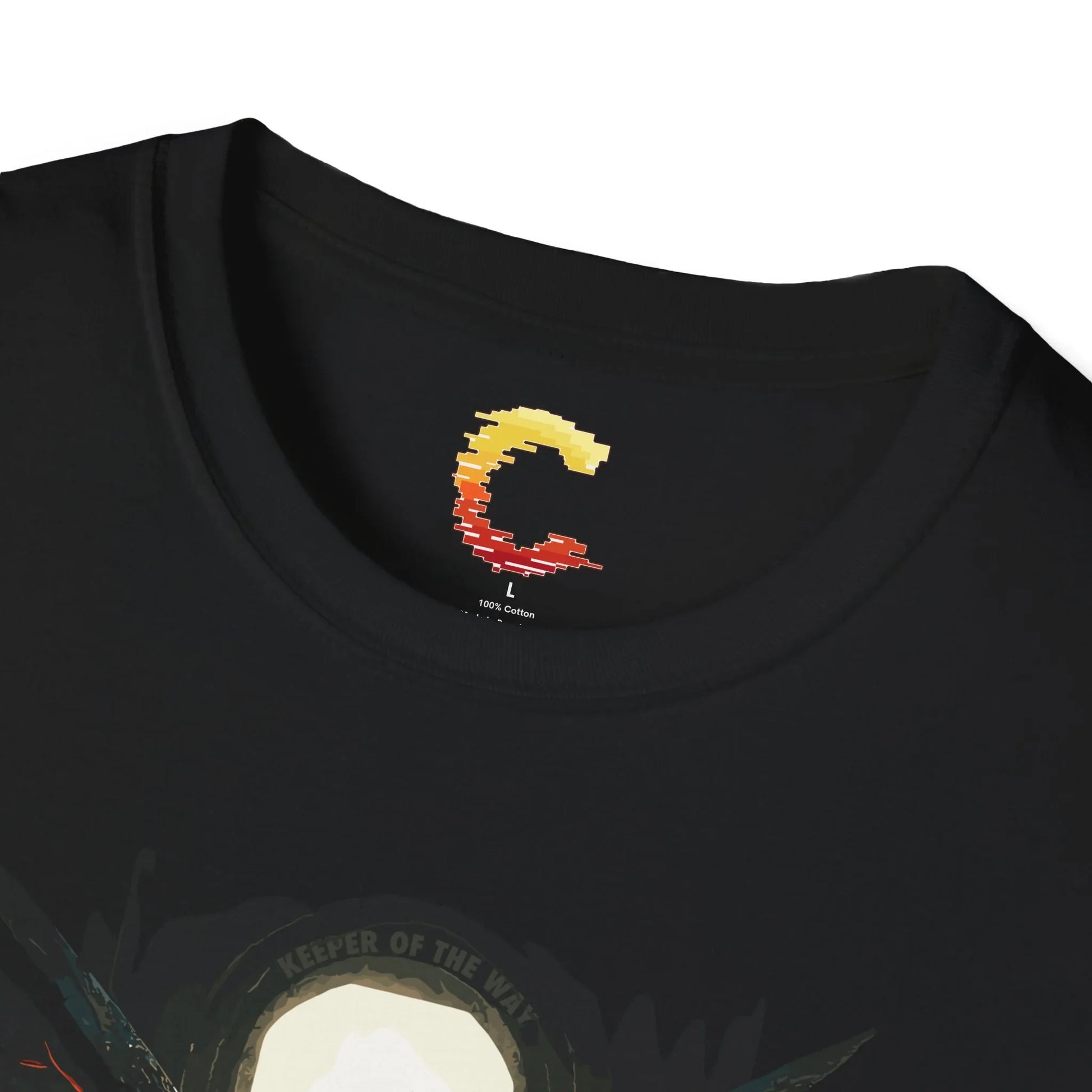 Keeper of the Way Angel at the Gate Christian Tee - Ctrl Alt Believe