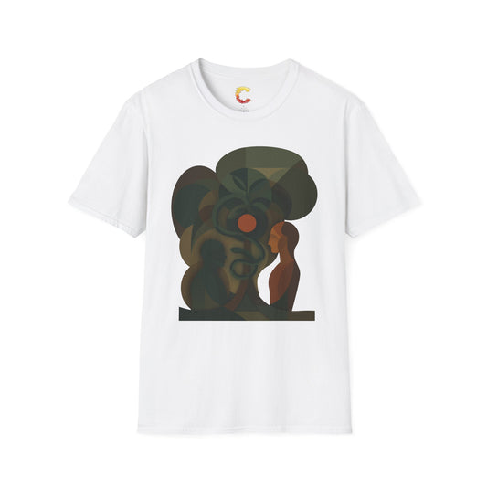 The Fall – Genesis 3 Abstract Tee | Christian Graphic Tee