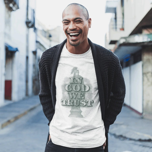 In God We Trust Unisex Christian Faith Graphic T-Shirt - Ctrl Alt Believe